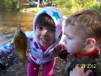 Some family fun. Fishing Report