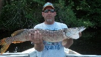 Hot day on the river Fishing Report