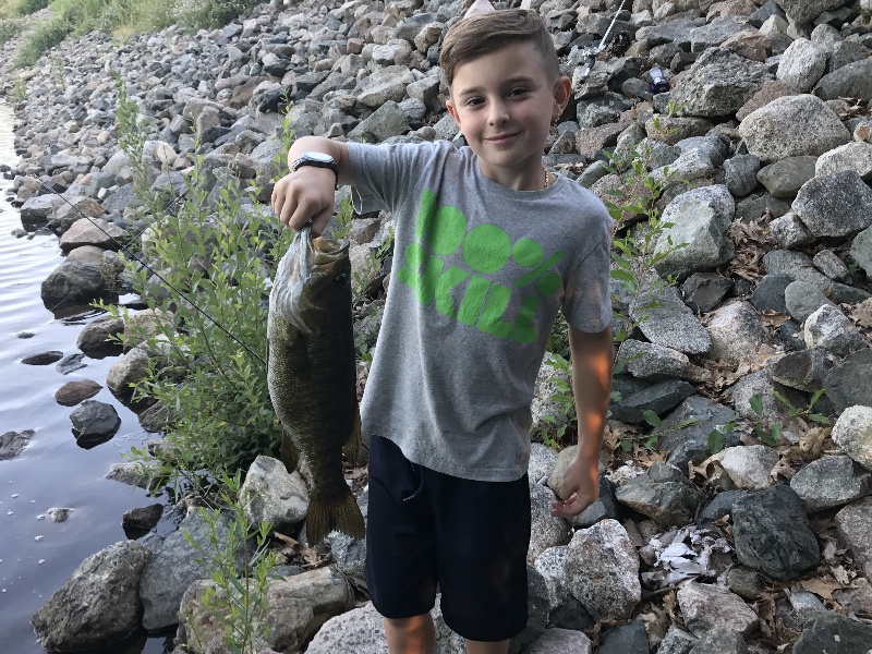 First smallie for him