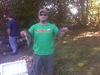 8/29/10 - MAFISHFINDER.COM Tourney @ Singletary Lake - Millbury, MA Fishing Report