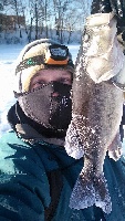 Lots of Luck on the coldest day of the decade! Fishing Report
