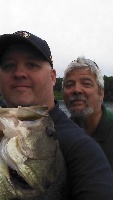 A couple of guys fishing and having fun!
