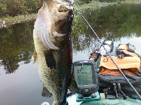 6 Pound 7 Ounce Largemouth Bass!!! Fishing Report