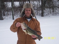 Ice Fishing Bam and I Fishing Report
