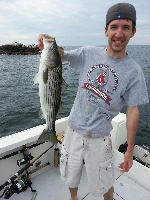 Short Striper Trip Fishing Report