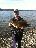 First Wachusett Smallie of the Year