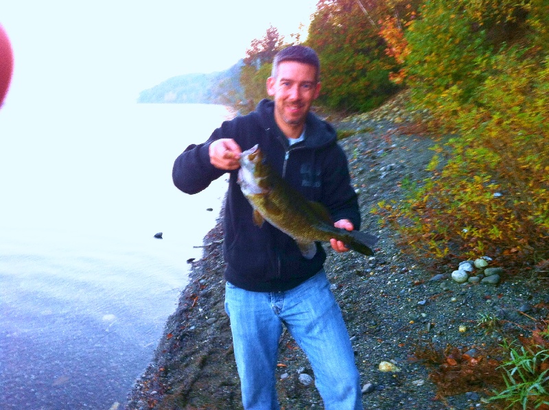 4lb smallie near Boylston