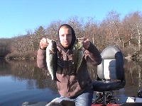 January 7th wallum lake open water fishing!! Fishing Report