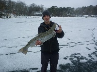 ice fishing on cape