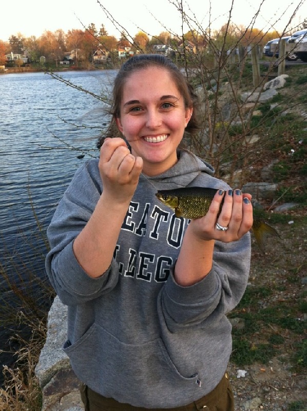 Wife's first catch ever! near Weymouth