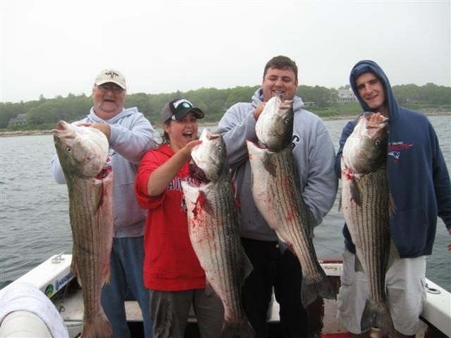 June Striper Trip near Bourne