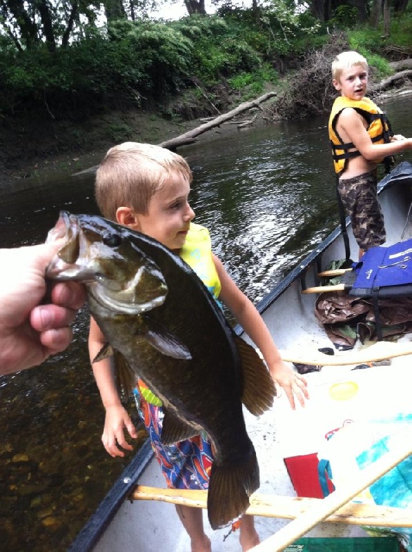  Travis's smallie near Rowe