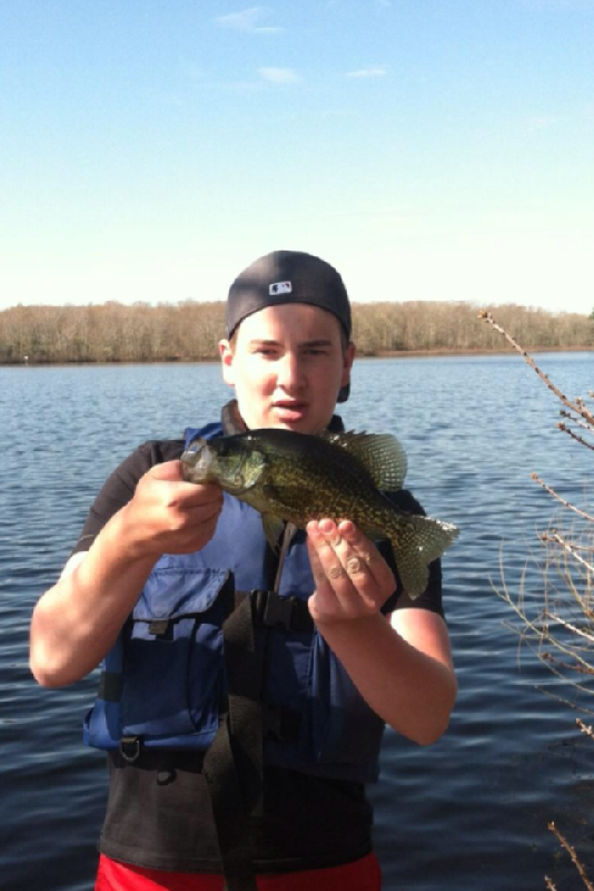 crappie at the nip