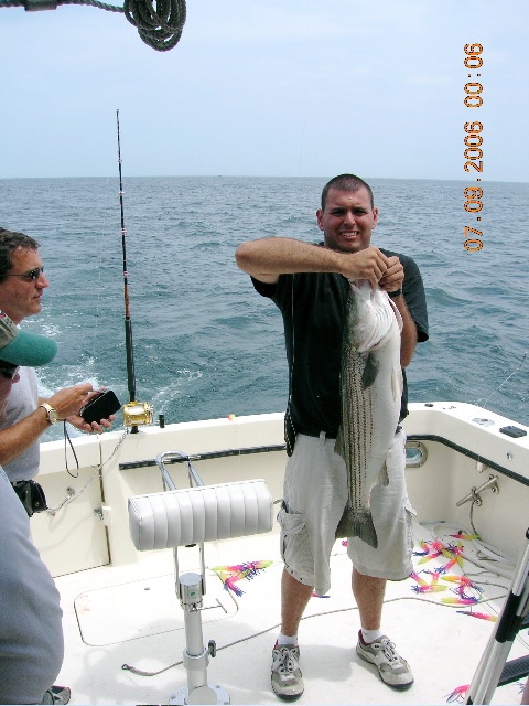 Stripers on Spreader Bars