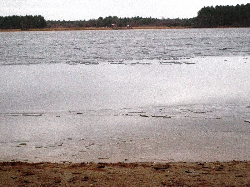 A little harder water than I'd hoped ...  near Mattapoisett