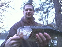 Cold day brings a "monster" catch.