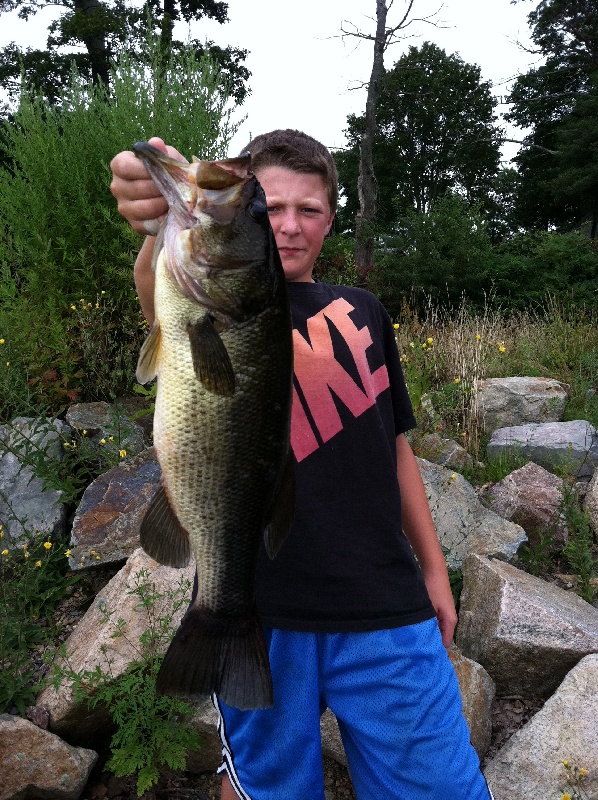 Largemouth Bass Fishing near Hingham