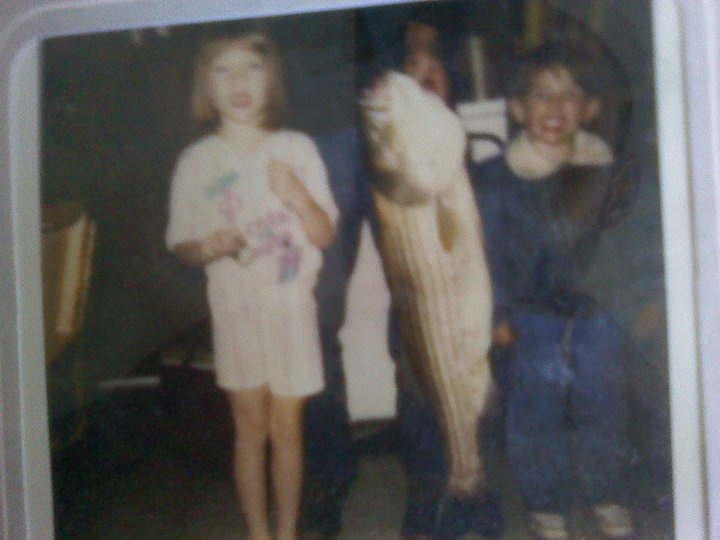 canal fishing with dad