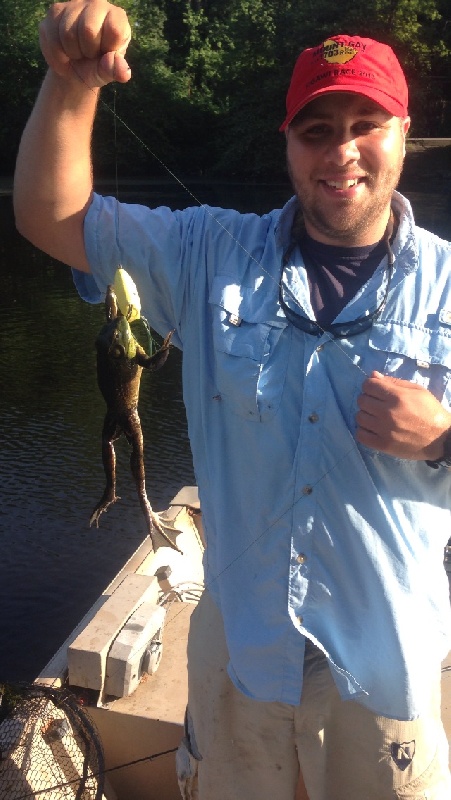 Top water Frog on a Frog 