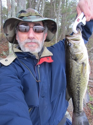 Two pound largemouth at Sudbury Reservoir