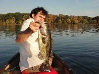 Stump Pond in Autumn: Epic Canoe Flip