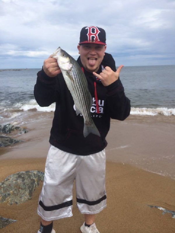 Plum Island Stripers near Newbury