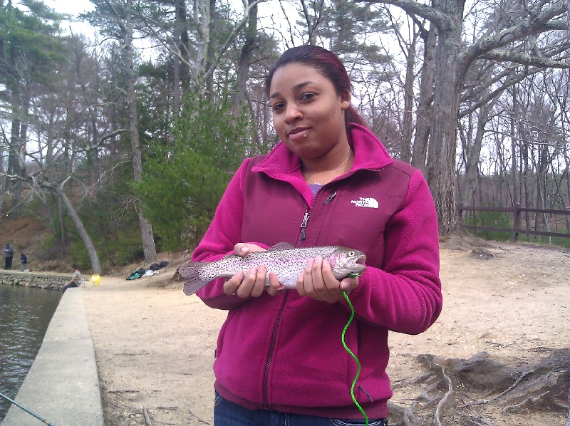 My girlfriend's first fish