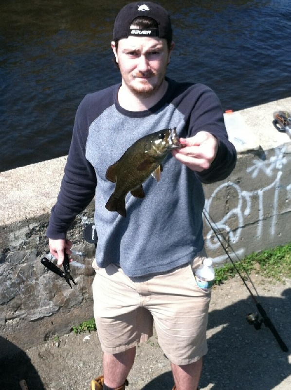 First Smallmouth near Wenham