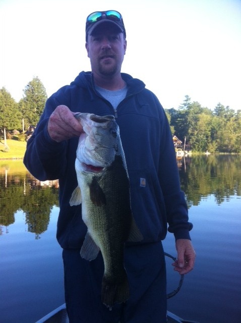 Topwater at cobassee,maine