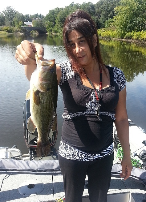 Sudbury river bass near Concord