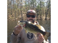 few bass to pass the time Fishing Report