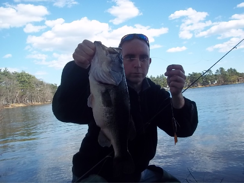 Nice largie returning my gear near Pembroke