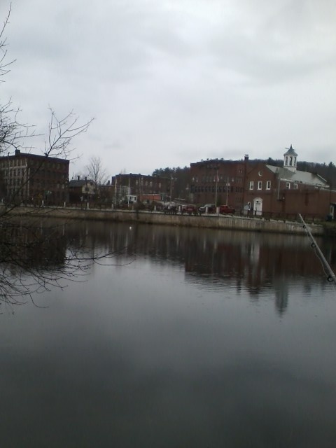 Miller's River Downtown Orange near Athol