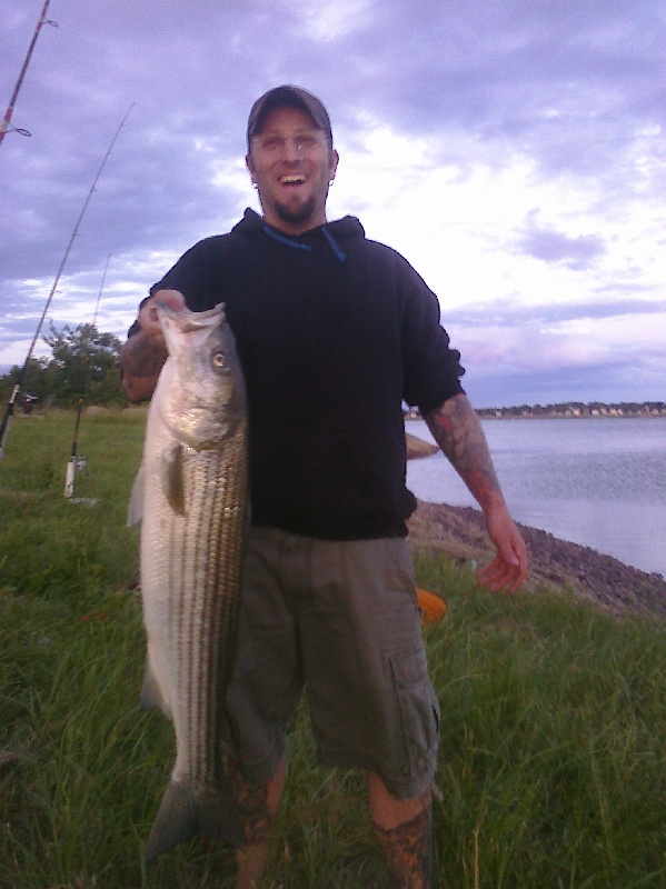 1st Keeper Striper Ever!!! 35in 14-3/4lbs