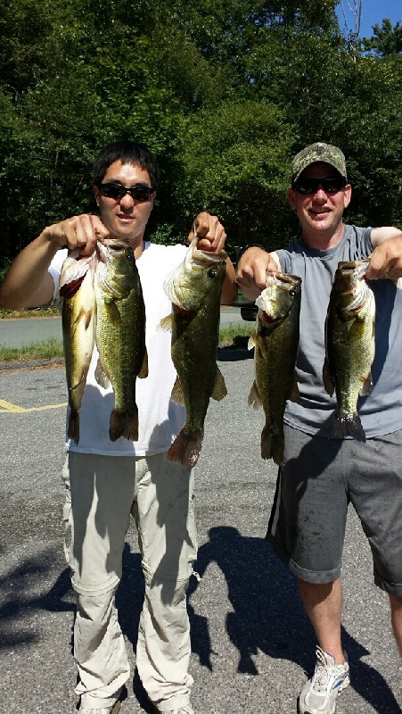 Shawn, and Sam's 13lb 11oz Winning Limit