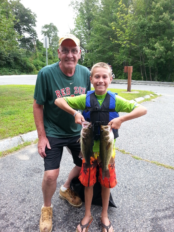 Ray and His Grandson! Good Job Bud!