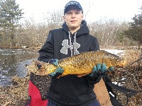 first carp of the season 2013