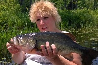 1st kayak fishing ever got a 5lber Fishing Report