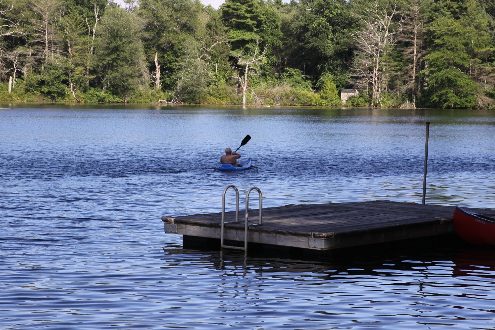 Kayaking near Lakeville