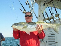 My first striper trip Fishing Report