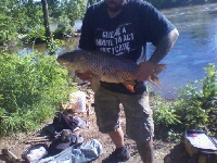 Muskie Adventure Tours Carping on the Ct River 