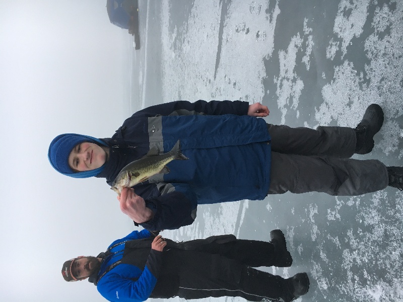 First bass of 2017 near Tyringham