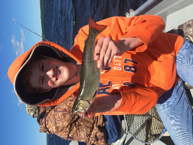 Beautiful Brook Trout on Square Lake