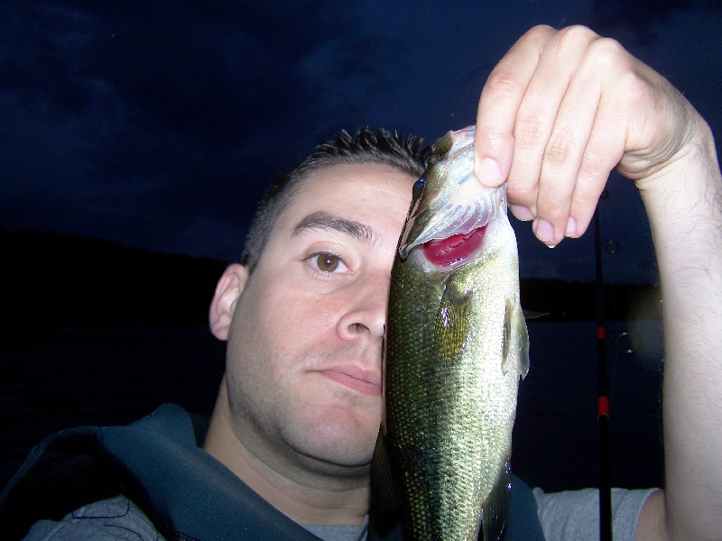 Me with bass near Hopkinton