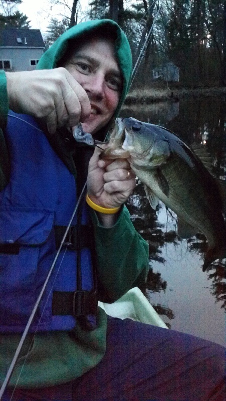 my 1st topwater near Swampscott