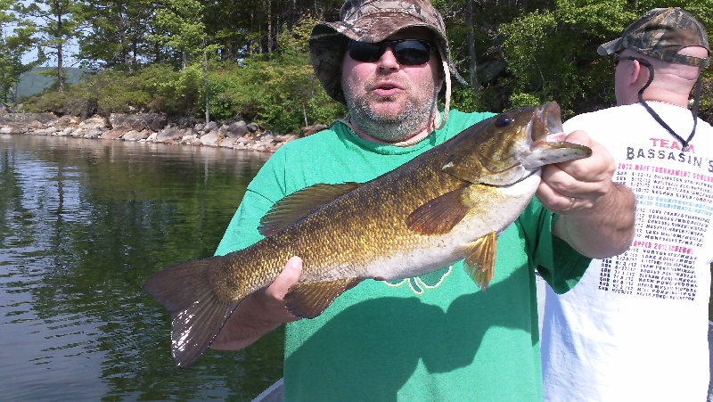 Dunt's biggest smallie near Petersham