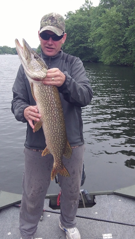 GIANT PIKE near Tyngsborough