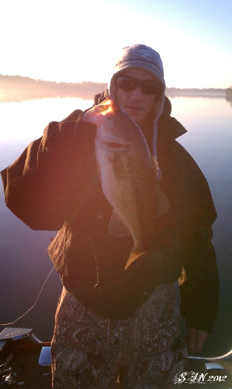 First Bass of 2012 near Mashpee