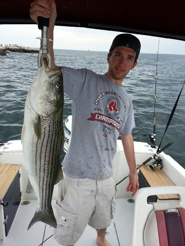 Striper near Scituate