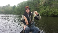 Wind, rain, and over 3 dozen bass Fishing Report